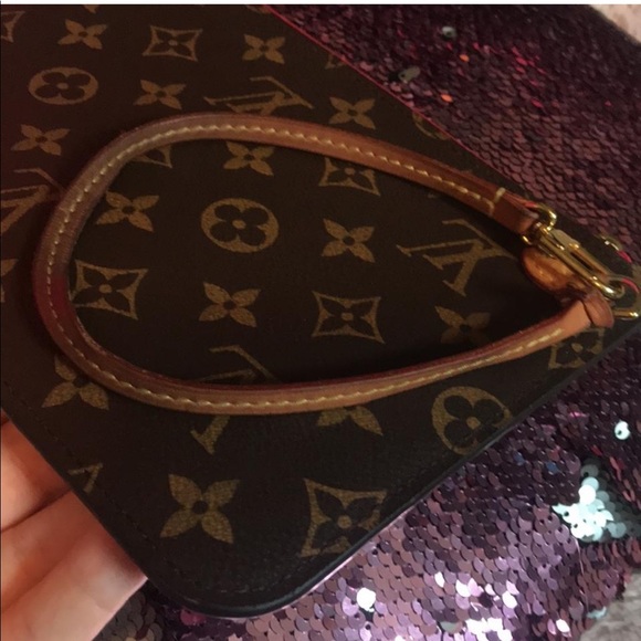 Louis Vuitton Pivoine Pochette Wristlet Clutch - Picture 8 of 8